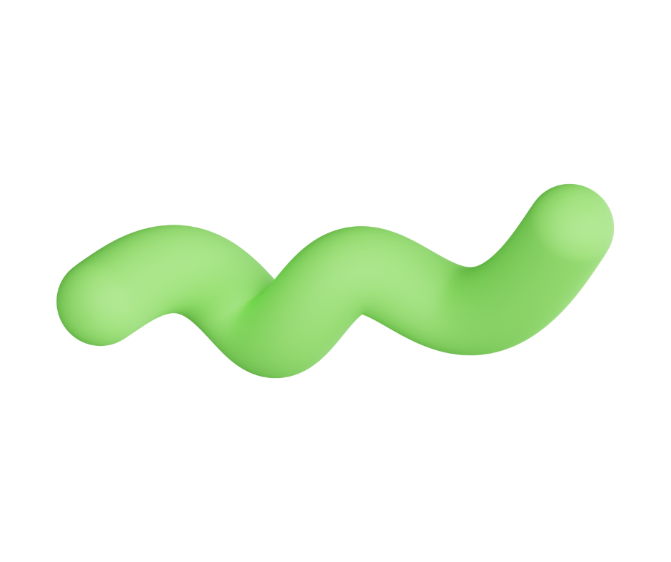Wavy shape background element
